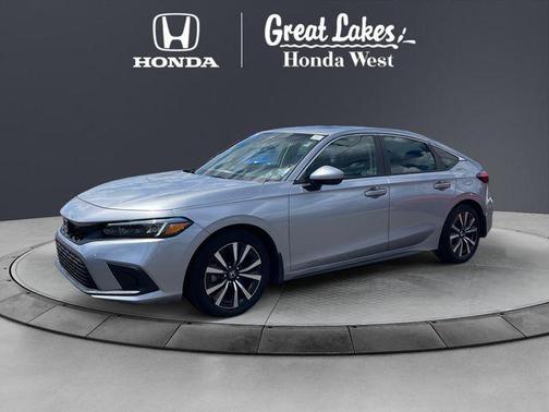 Lunar Silver Metallic 2024 Honda Civic EX-L