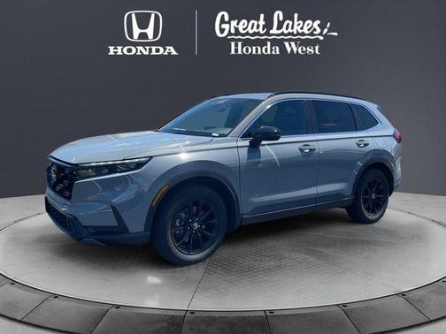 Urban Gray Pearl 2025 Honda CR-V Hybrid Sport AWD