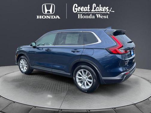 Canyon River Blue Metallic 2024 Honda CR-V EX AWD