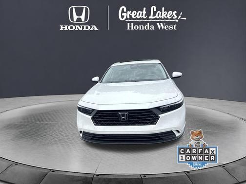 Platinum White Pearl 2024 Honda Accord EX