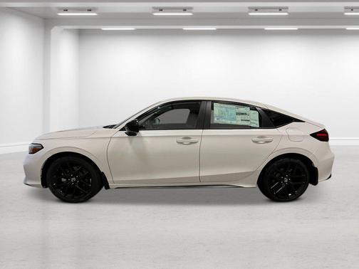 Platinum White Pearl 2026 Honda Civic Hybrid Sport