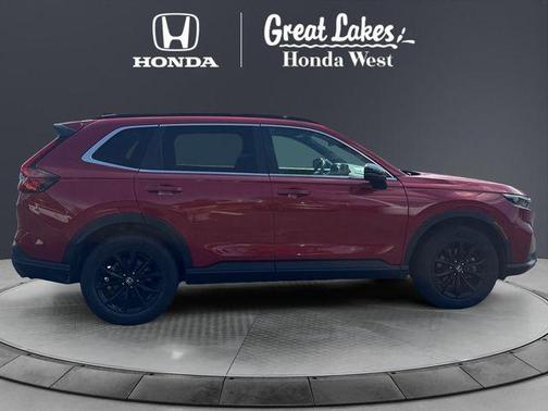 Radiant Red Metallic 2024 Honda CR-V Hybrid Sport AWD