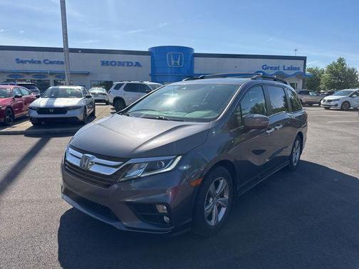 Modern Steel Metallic 2018 Honda Odyssey EX-L