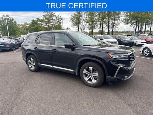 Crystal Black Pearl 2024 Honda Pilot EX-L 7 Passenger
