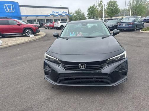 Crystal Black Pearl 2024 Honda Civic LX