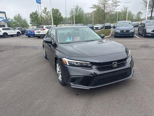 Crystal Black Pearl 2024 Honda Civic LX