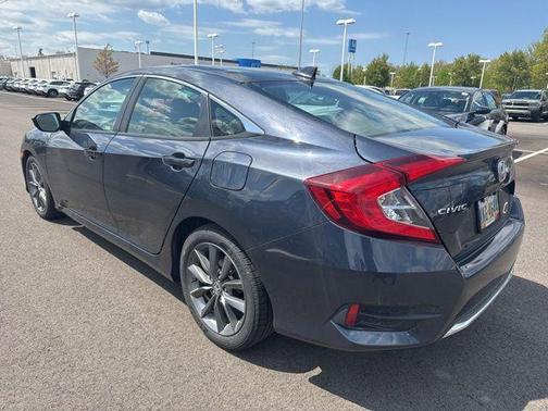 Modern Steel Metallic 2019 Honda Civic EX