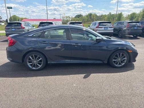 Modern Steel Metallic 2019 Honda Civic EX