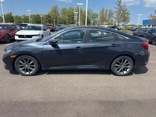Modern Steel Metallic 2019 Honda Civic EX