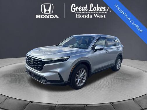 Solar Silver Metallic 2025 Honda CR-V EX-L AWD