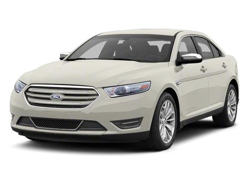 White Platinum Metallic Tri-Coat 2013 Ford Taurus Limited