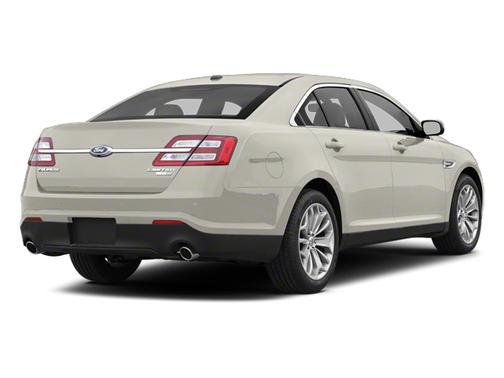 White Platinum Metallic Tri-Coat 2013 Ford Taurus Limited