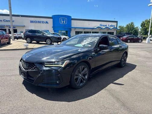 Majestic Black Pearl 2022 Acura TLX A-Spec