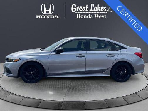 Lunar Silver Metallic 2024 Honda Civic Sport