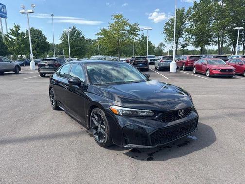 Crystal Black Pearl 2025 Honda Civic Sport