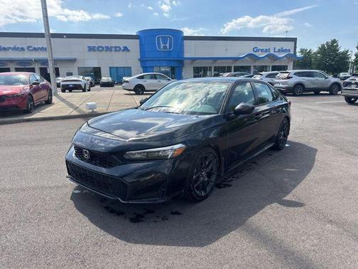Crystal Black Pearl 2025 Honda Civic Sport