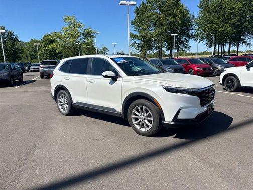 Platinum White Pearl 2024 Honda CR-V EX AWD