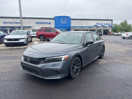 Meteorite Gray Metallic 2024 Honda Civic Sport