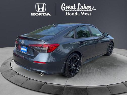 Meteorite Gray Metallic 2024 Honda Civic Sport