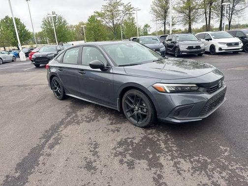 Meteorite Gray Metallic 2024 Honda Civic Sport
