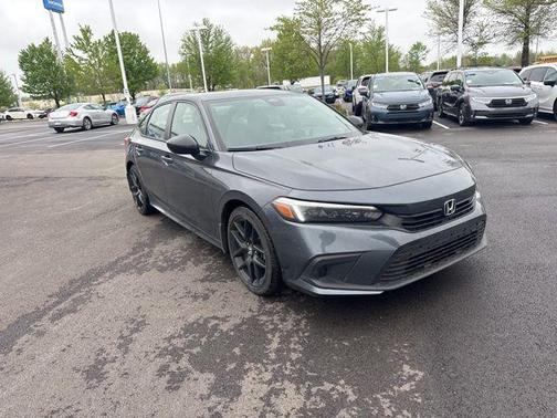 Meteorite Gray Metallic 2024 Honda Civic Sport