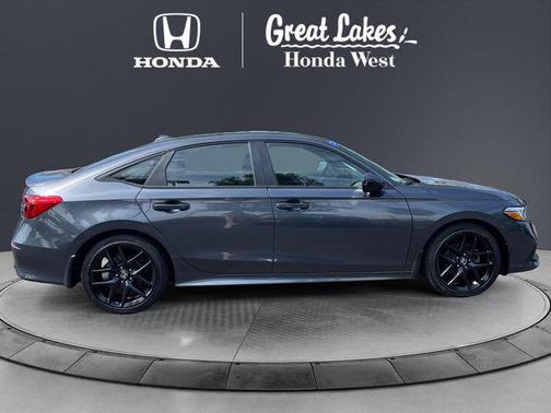 Meteorite Gray Metallic 2024 Honda Civic Sport