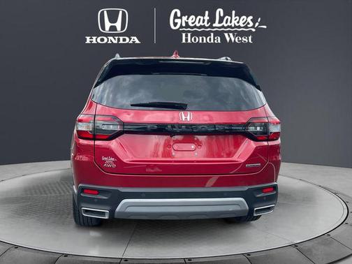 Radiant Red Metallic II 2025 Honda Pilot Touring 8-Passenger