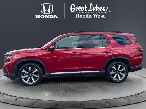 Radiant Red Metallic II 2025 Honda Pilot Touring 8-Passenger