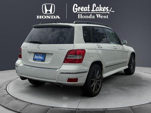 Arctic White 2010 Mercedes-Benz GLK-Class GLK 350 4MATIC