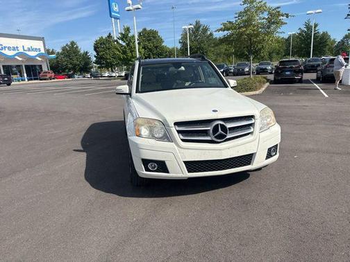 Arctic White 2010 Mercedes-Benz GLK-Class GLK 350 4MATIC