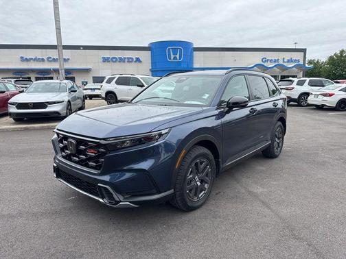 Canyon River Blue Met 2026 Honda CR-V Hybrid TrailSport AWD