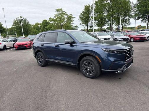 Canyon River Blue Met 2026 Honda CR-V Hybrid TrailSport AWD