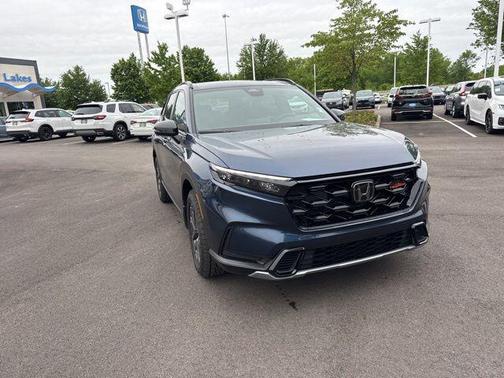 Canyon River Blue Met 2026 Honda CR-V Hybrid TrailSport AWD