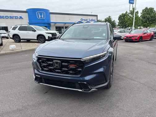 Canyon River Blue Met 2026 Honda CR-V Hybrid TrailSport AWD