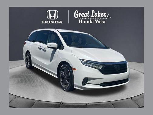 Platinum White Pearl 2024 Honda Odyssey Elite