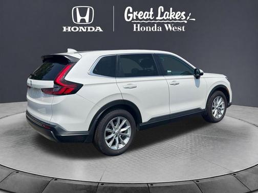 Platinum White 2024 Honda CR-V EX AWD