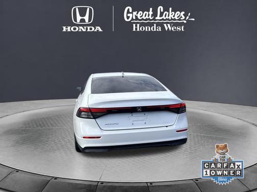 Platinum White Pearl 2024 Honda Accord EX