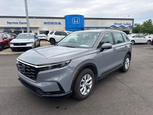 Gray 2024 Honda CR-V LX AWD
