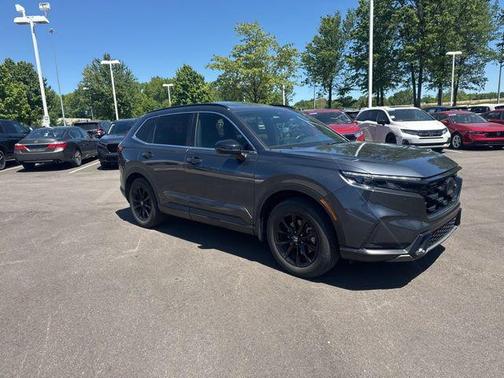 Meteorite Gray Metallic 2024 Honda CR-V Hybrid Sport AWD