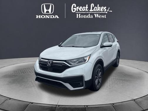 Platinum White Pearl 2021 Honda CR-V AWD EX