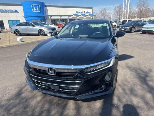 Crystal Black Pearl 2021 Honda Accord EX-L 1.5T