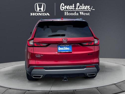Radiant Red Metallic 2025 Honda CR-V Hybrid Sport AWD