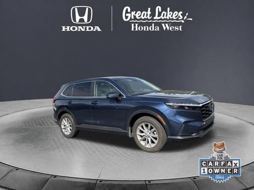 Canyon River Blue Metallic 2024 Honda CR-V EX AWD