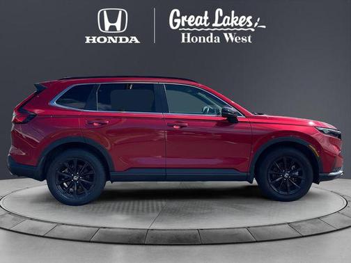 Radiant Red Metallic 2024 Honda CR-V Hybrid Sport AWD