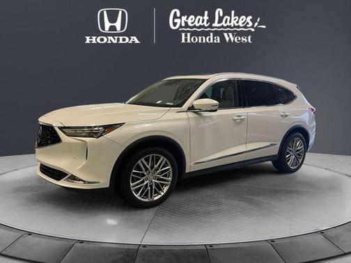 Platinum White Pearl 2023 Acura MDX Advance Package