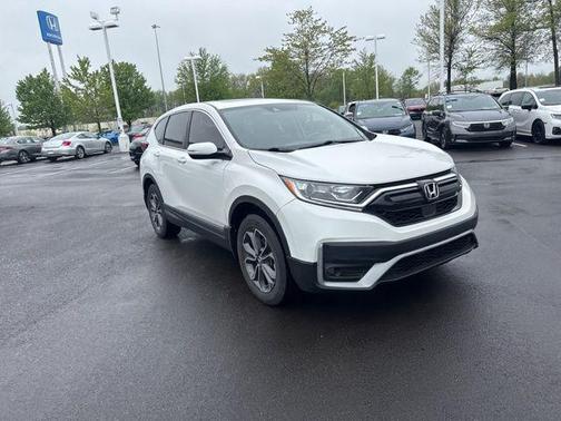 Platinum White Pearl 2020 Honda CR-V AWD EX
