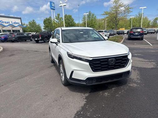 Platinum White Pearl 2023 Honda CR-V EX