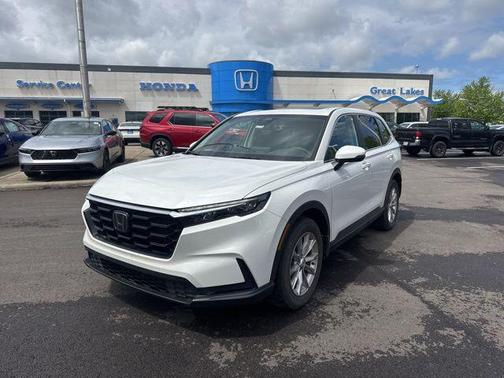 Platinum White Pearl 2023 Honda CR-V EX