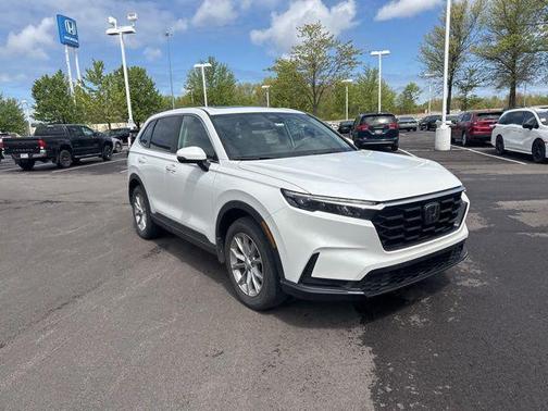 Platinum White Pearl 2023 Honda CR-V EX