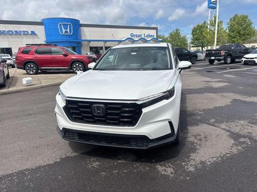 Platinum White Pearl 2023 Honda CR-V EX